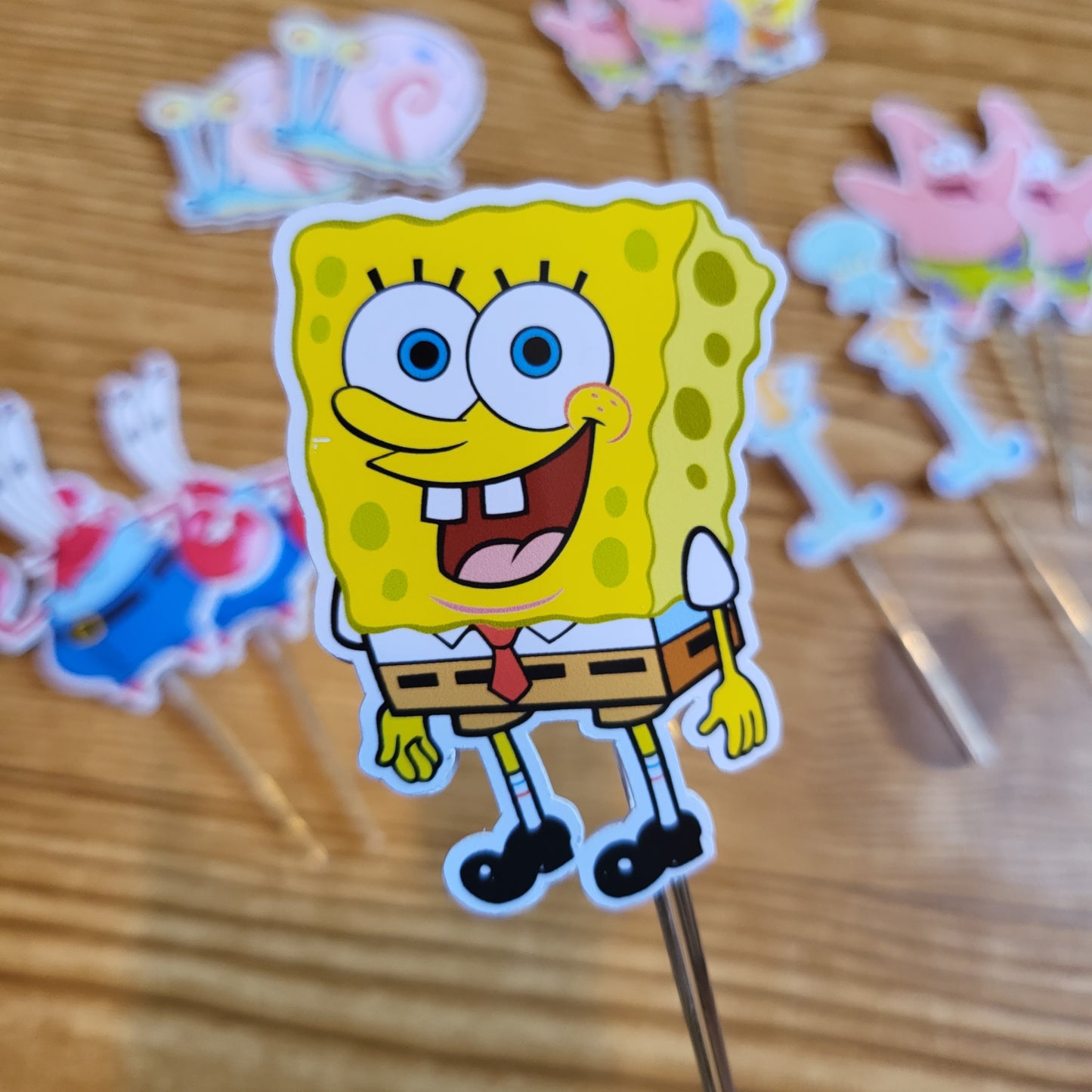 Sponge Bob - Cupcake Toppers