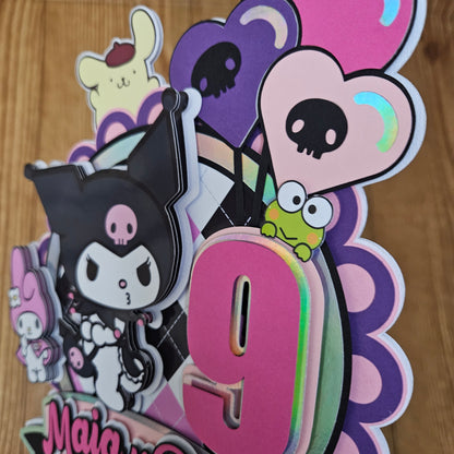 KUROMI- Cake Topper