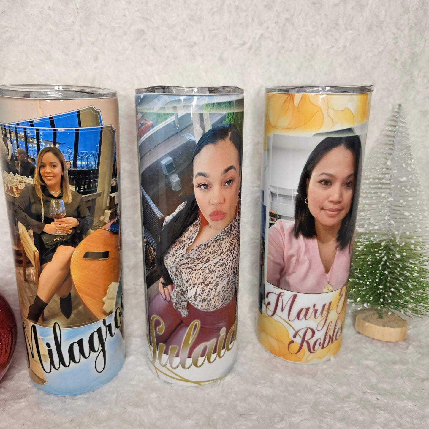 Custom W/Pictures- Tumbler